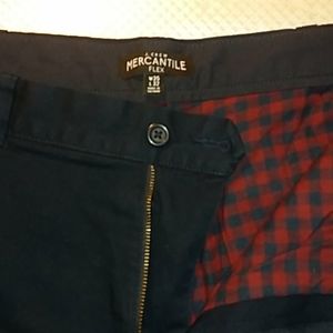 JCrew flex FLANNEL LINED khakis